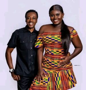 Afua Asantewaa and her husband, Kofi Owusu Aduonum