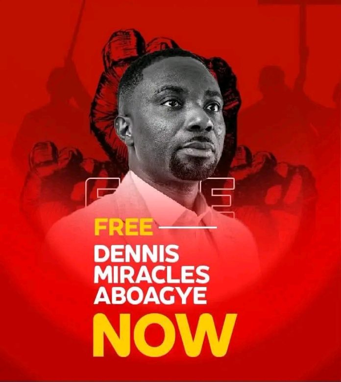 Free Dennis Miracle Aboakye flyer