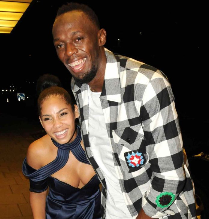 Usain Bolt and Girlfriend, Kash Usain Bolt and Girlfriend, Kash