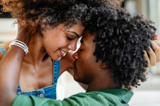 Romance between a man and a woman